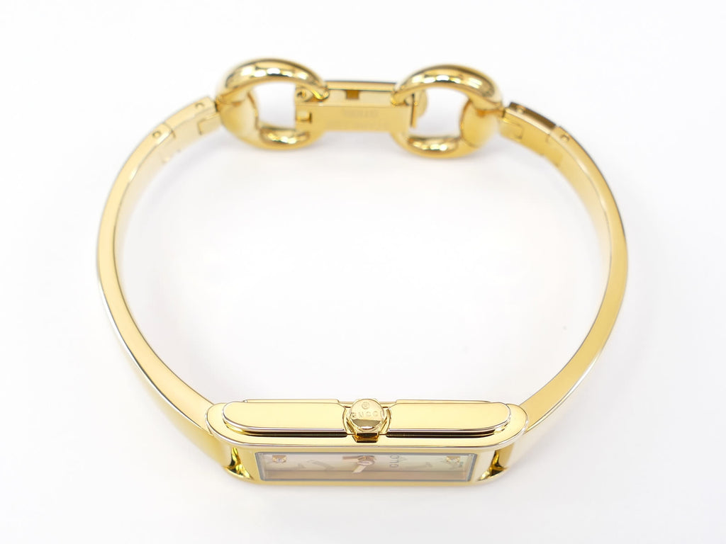 Gucci G-Line 109 18k Gold plated crown
