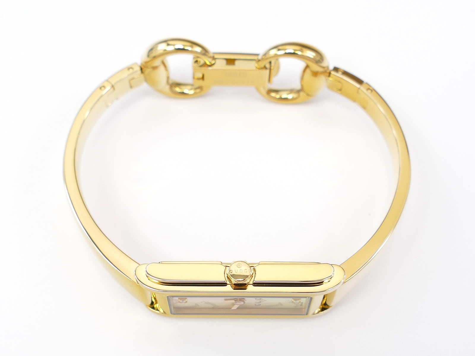 Gucci G-Line 109 18k Gold plated crown