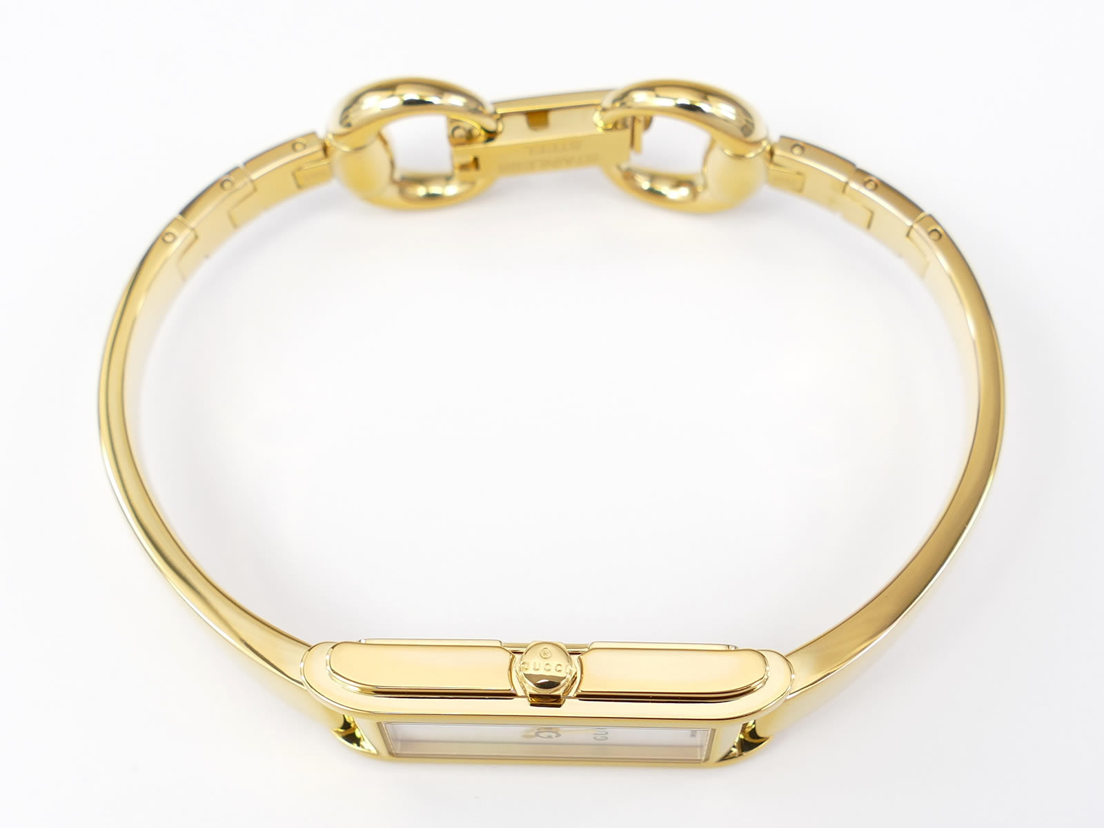 Gucci G-Line 109 18k Gold plated crown