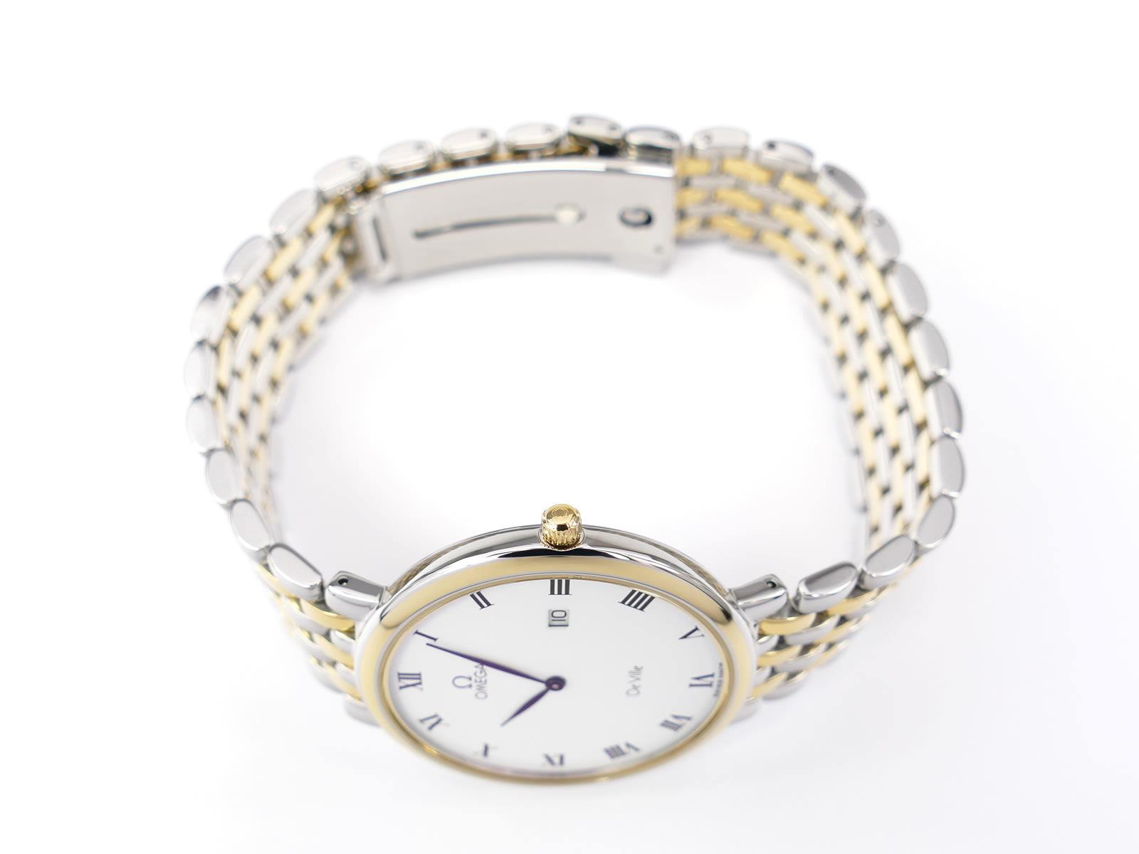 Omega De Ville 18k Gold crown
