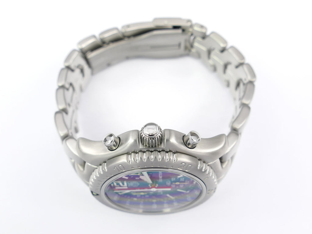 TAG Heuer Link CT1110.BA0550 stainless steel screw down crown