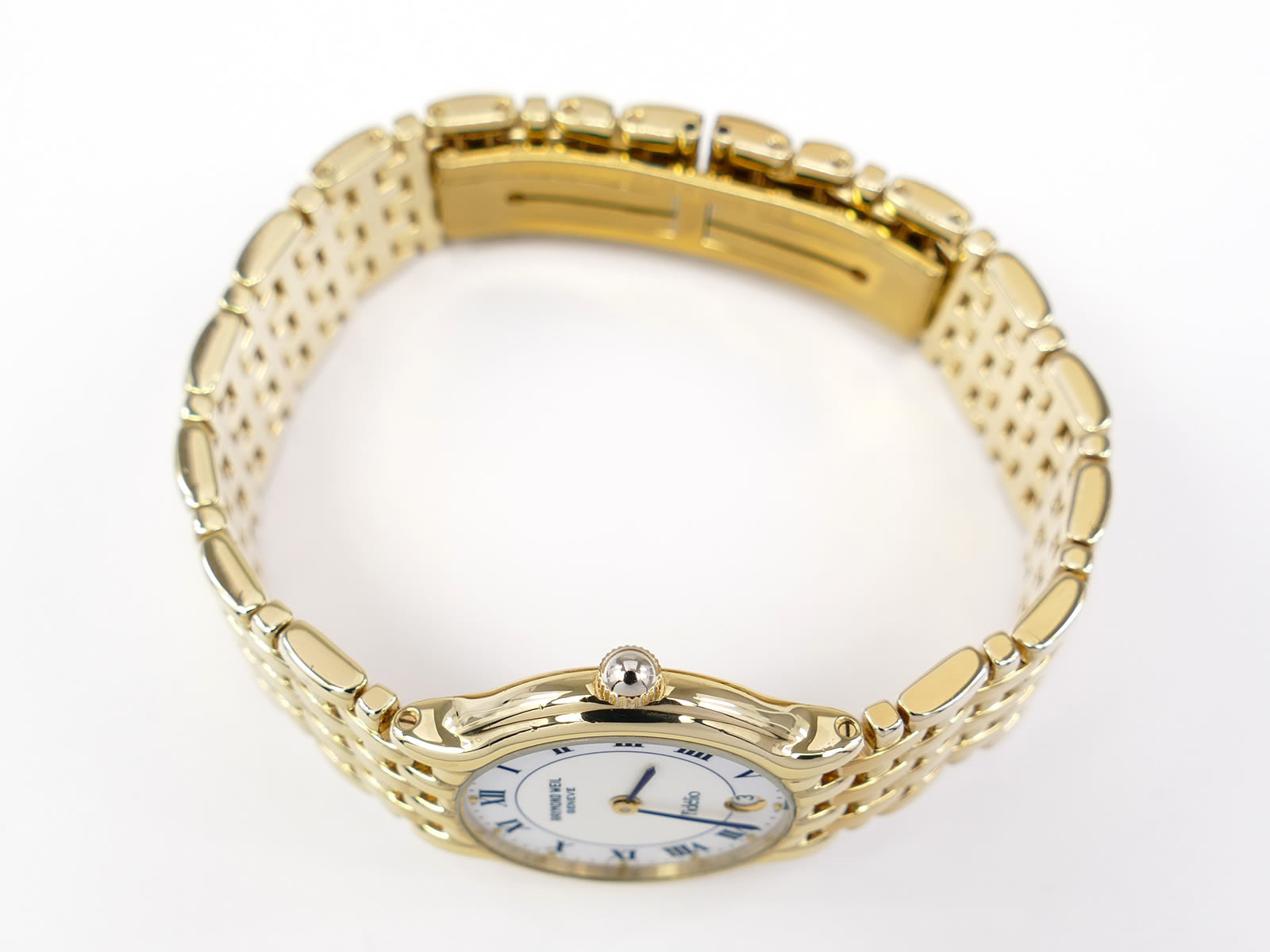 Raymond Weil Fidélio 18k Gold Plated 4702 crown