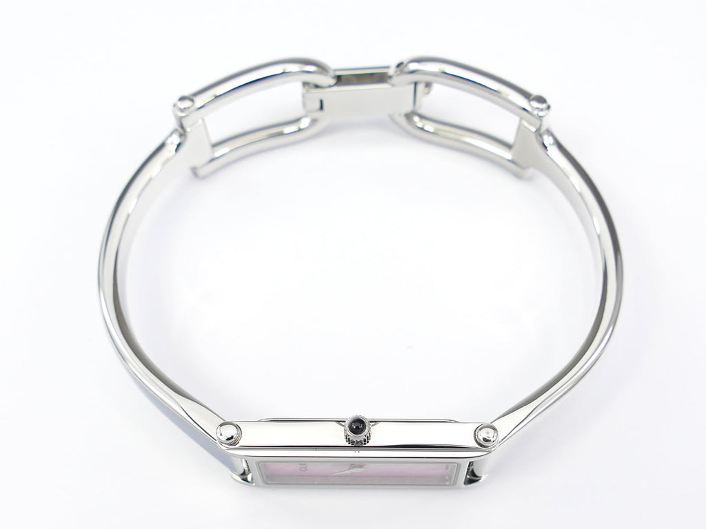Gucci 1500L Stainless Steel crown with black cabochon