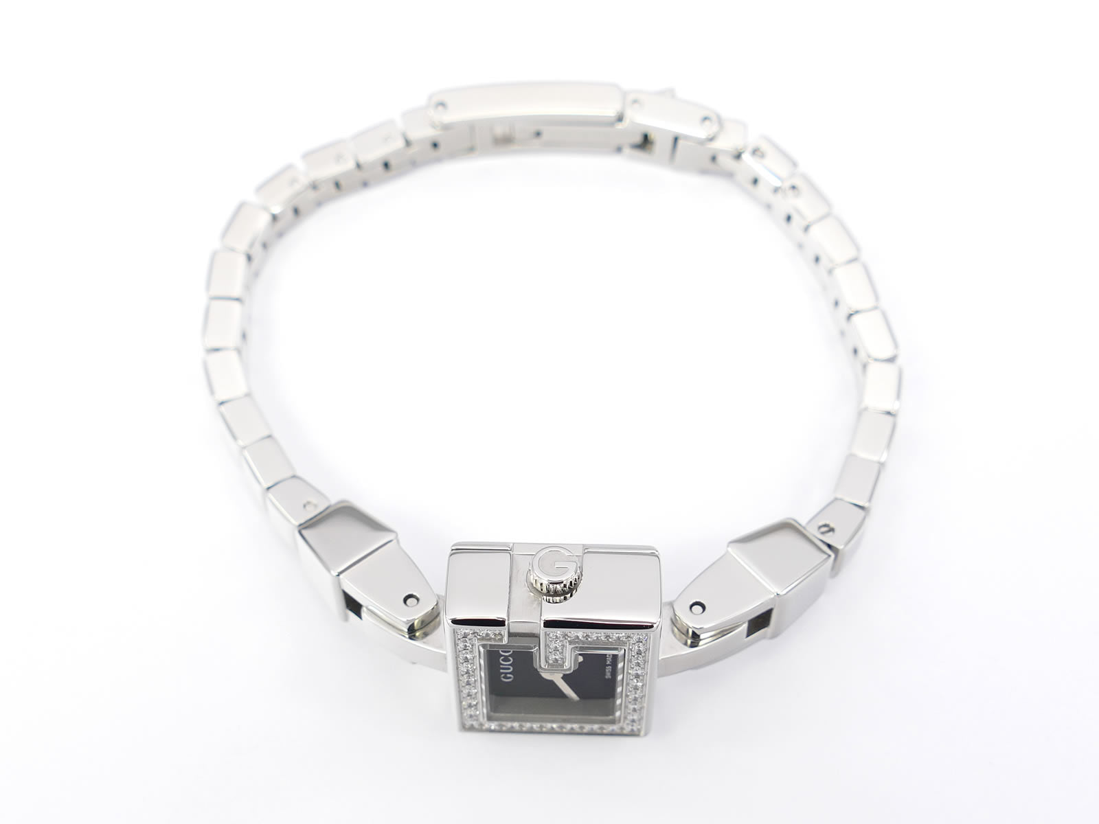 Gucci Mini G 102 Stainless Steel crown