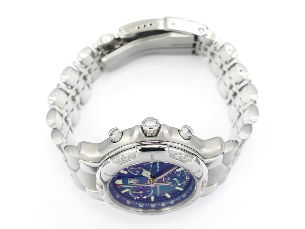 TAG Heuer 6000 CH1111-0 stainless steel screw down crown
