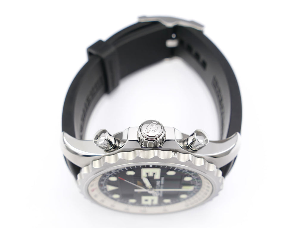 Breitling Chronospace A78365 stainless steel crown and pushers