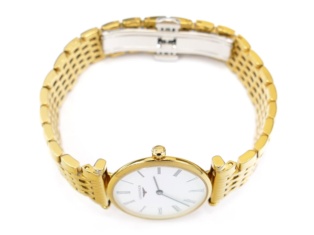 Longines La Grande Classique L4.209.2 Gold PVD crown