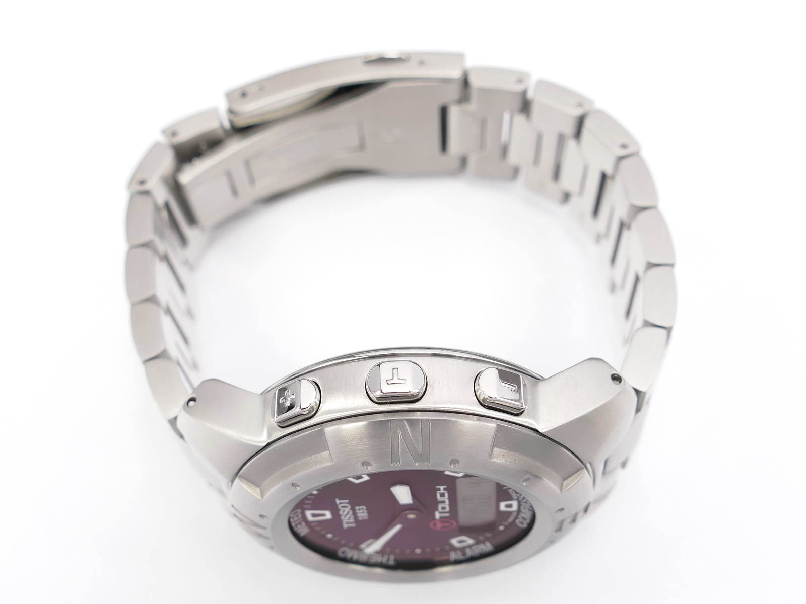 Tissot T-Touch Z252/352 stainless steel push buttons