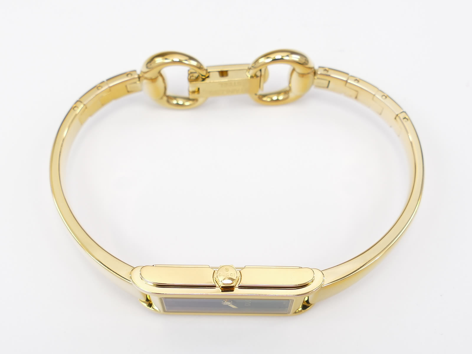 Gucci G-Line 109 18k Gold Plated crown