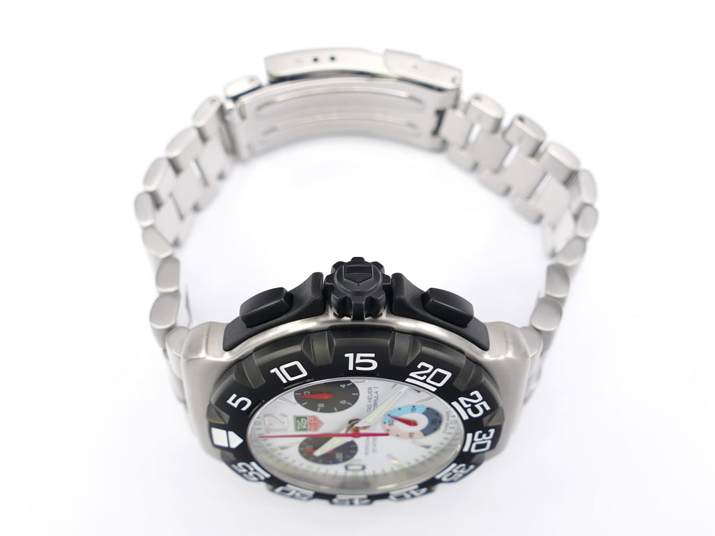 TAG Heuer Formula 1 Chronograph CAC1111.BA0850 screw down crown