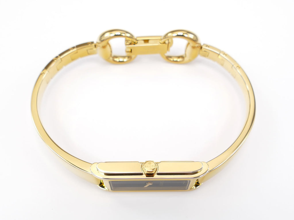 Gucci G-Line 109 18k Gold Plated crown