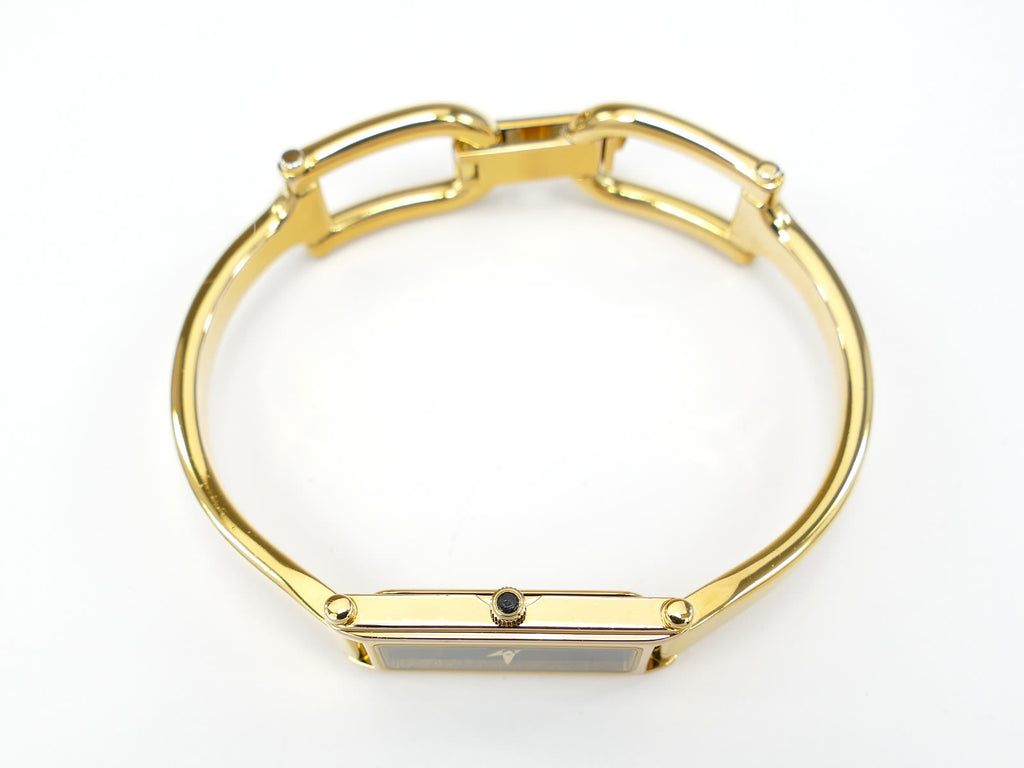 Gucci 1500L 18k Gold Plated crown