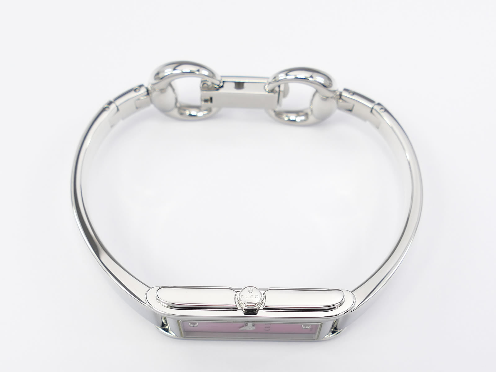 Gucci G-Line 109 stainless steel crown