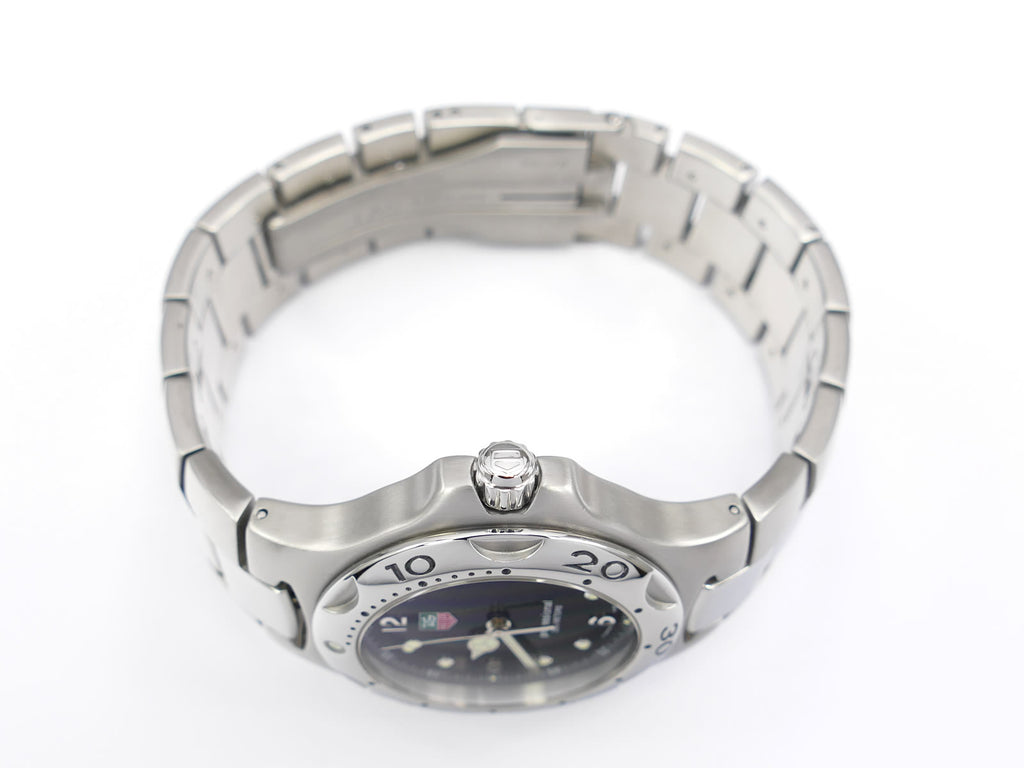TAG Heuer Kirium WL1112 stainless steel screw down crown