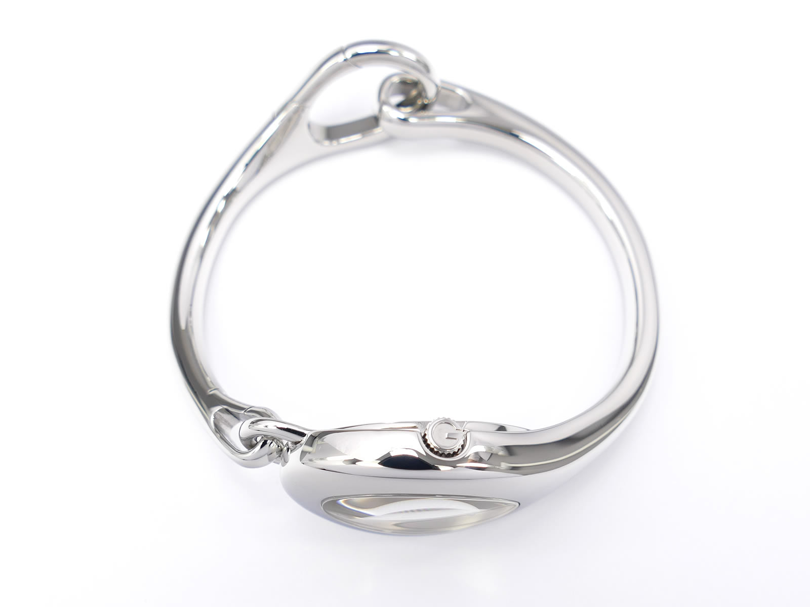 Gucci Horsebit 103 Stainless Steel crown