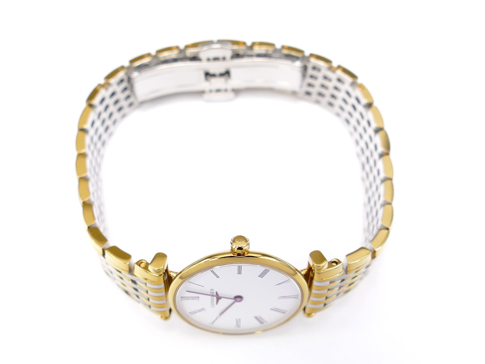 Longines La Grande Classique L4.209.2 Gold PVD crown