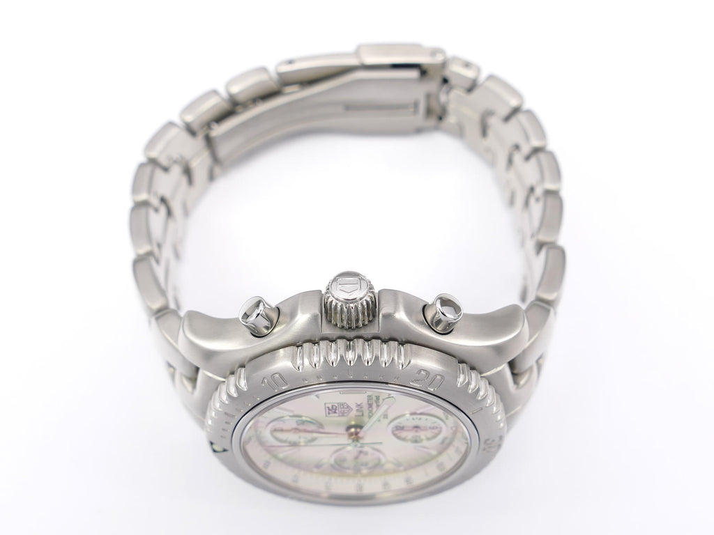 TAG Heuer Link CT5113 stainless steel screw down crown