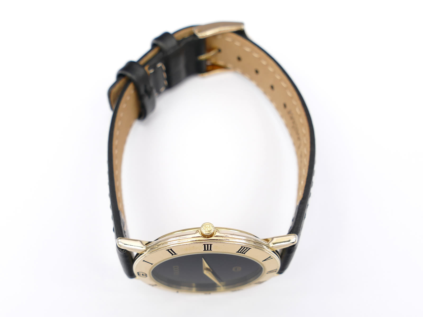 Gucci 3000M 18k Gold Plated crown
