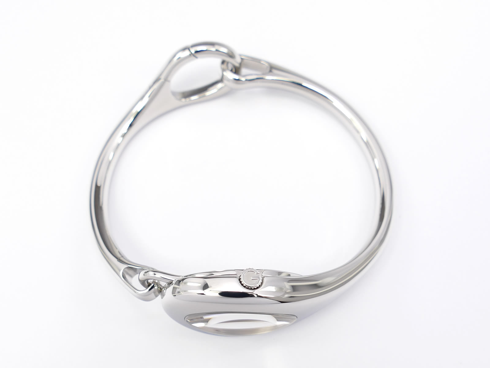 Gucci Horsebit 103 Stainless Steel crown