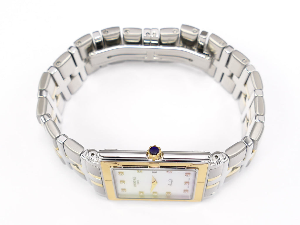 Raymond Weil Parsifal 9330 18k Gold plated crown with sapphire cabochon