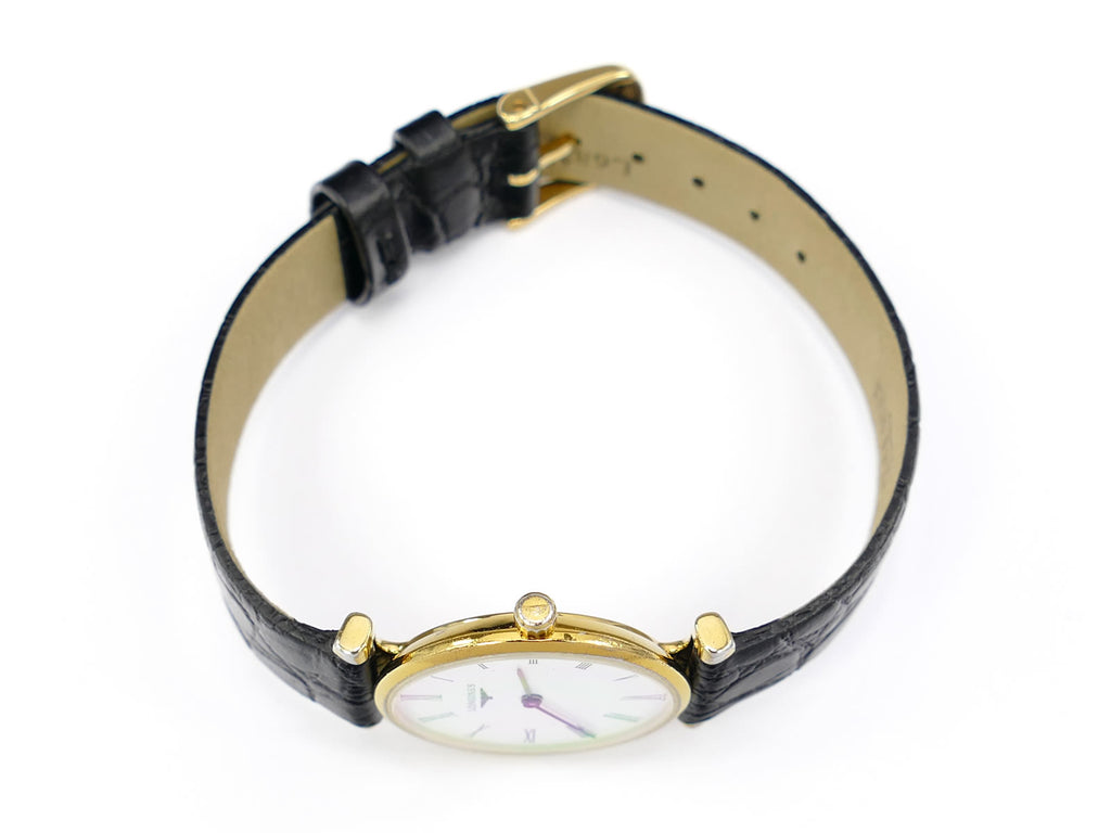 Longines La Grande Classique L4.209.2 Gold PVD crown