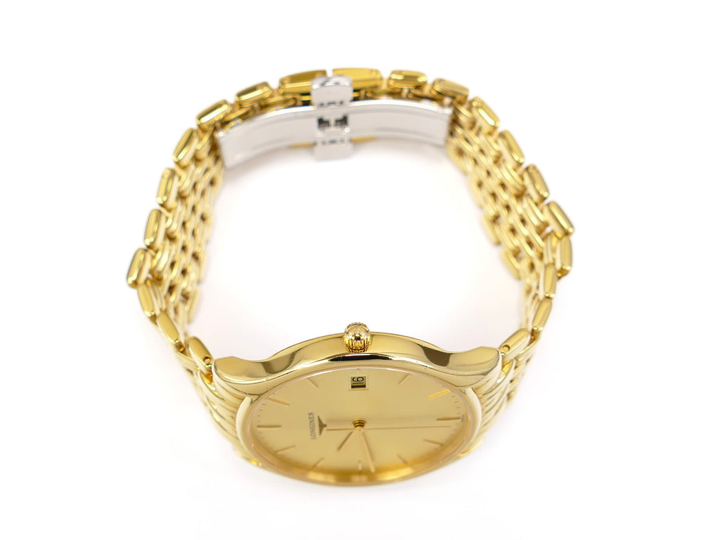 Longines Lyre L4.759.2 gold pvd crown