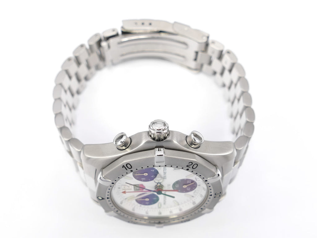 TAG Heuer 2000 CK1111-0 stainless steel screw down crown