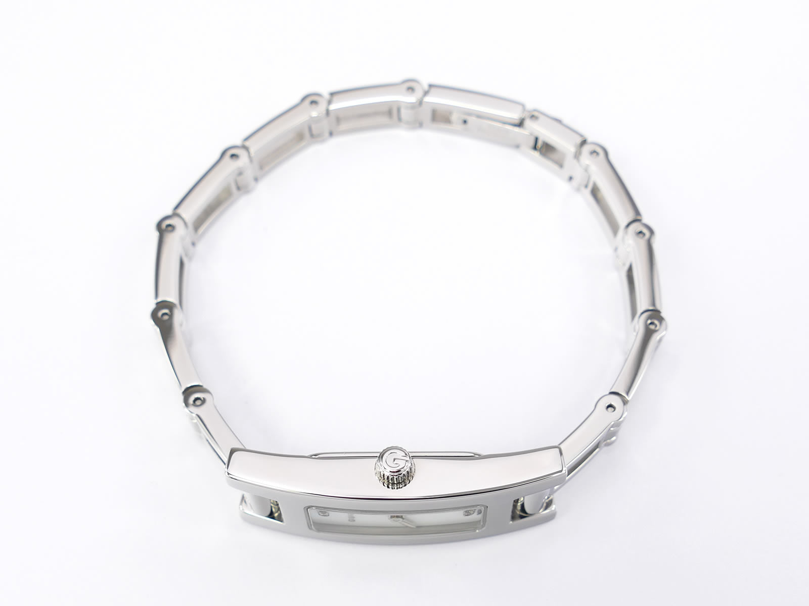 Gucci 3900L Stainless Steel crown