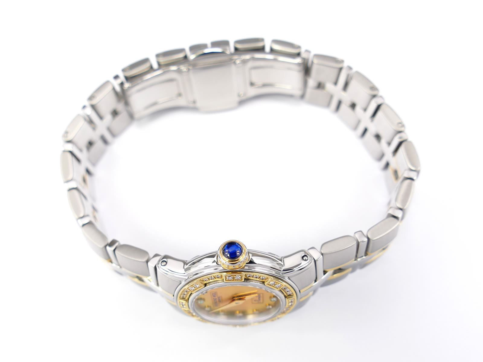 Raymond Weil Parsifal 9640 stainless steel & 18k gold bracelet