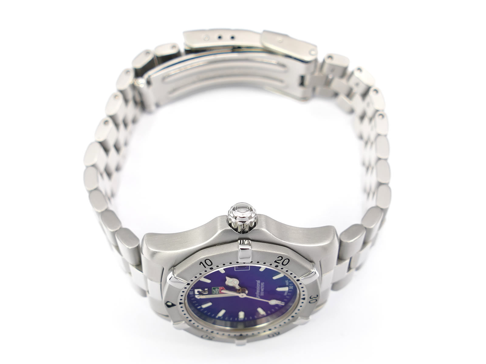 TAG Heuer 2000 Classic WK1313-0 stainless steel screw down crown