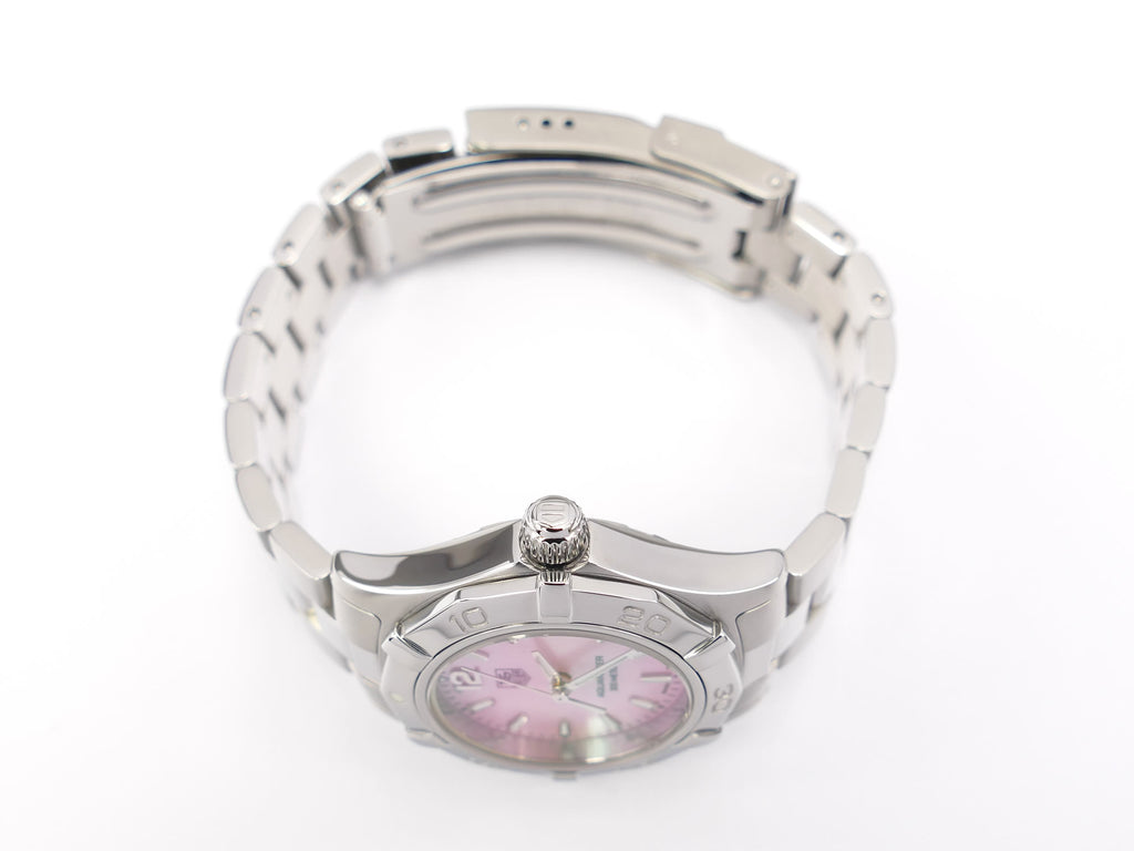 TAG Heuer Aquaracer WAF1418 stainless steel screw down crown