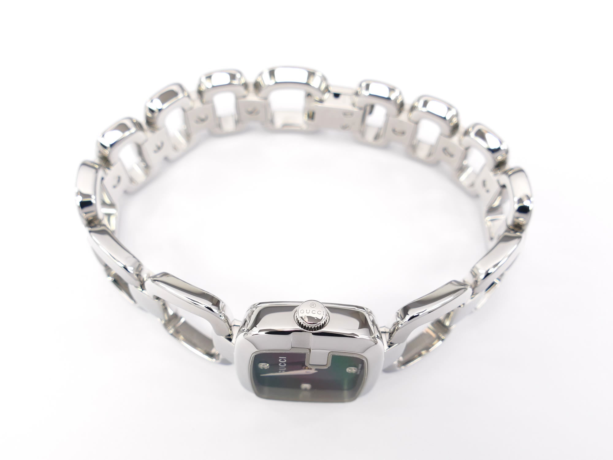 Gucci G 125.5 Stainless Steel crown