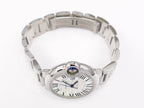Cartier Ballon Bleu W6920071 stainless steel crown with sapphire cabochon