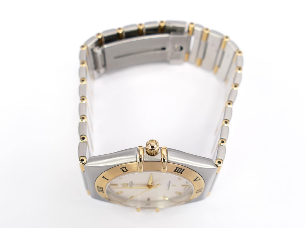 Omega Constellation 1312.30.00 18k Solid Gold crown