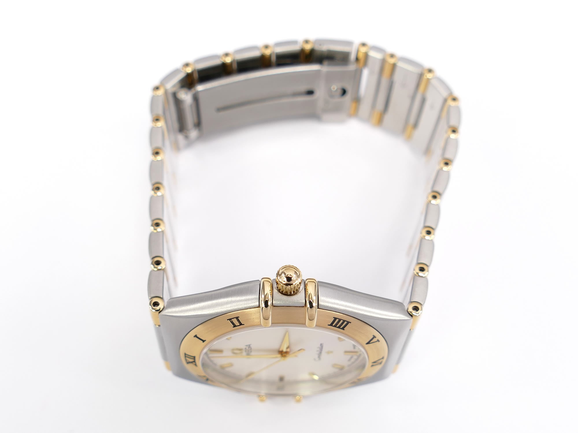 Omega Constellation 1312.30.00 18k Solid Gold crown