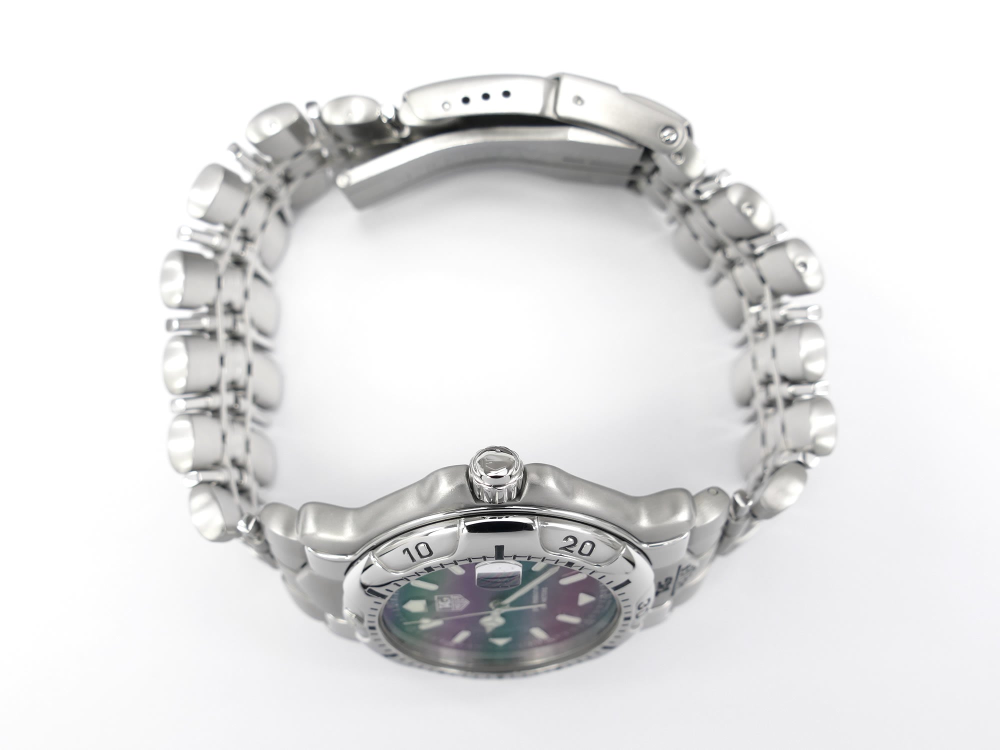 TAG Heuer 6000 WH1115-K1 stainless steel screw down crown