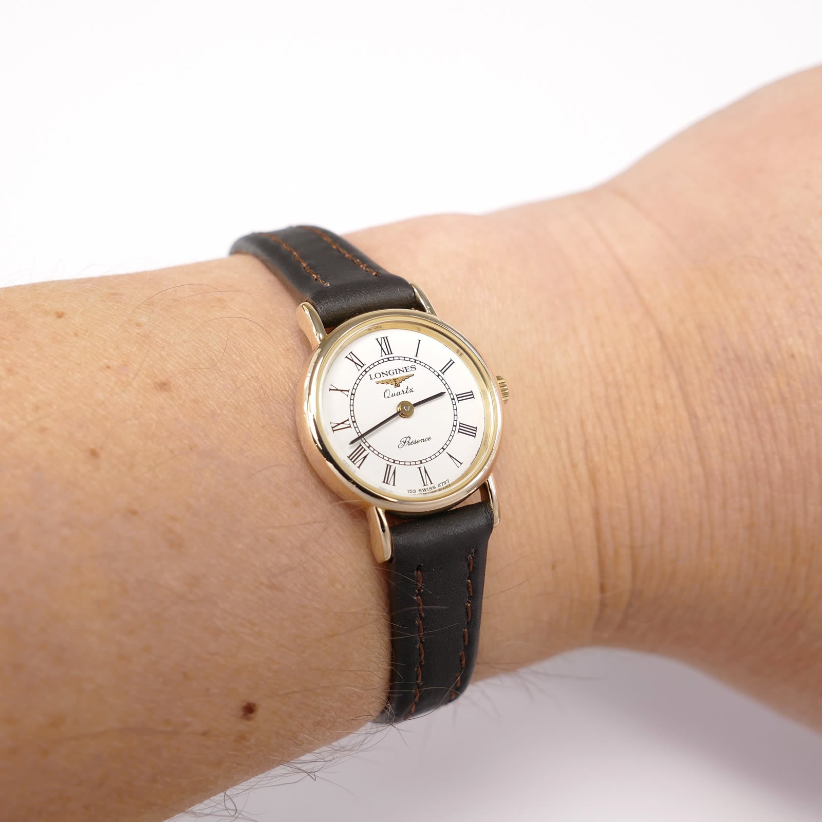 Longines Présence on the wrist