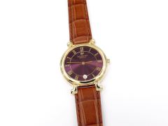Raymond Weil Traditional 9136-2 Purple Dial 18k Gold Plated