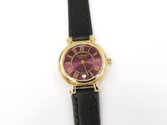 Raymond Weil Traditional 9936-2 Purple Dial 18k Gold Plated 24mm