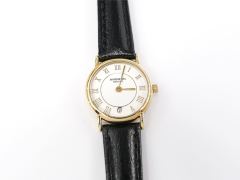 Raymond Weil Traditional 9923 White Dial 18k Gold Plated