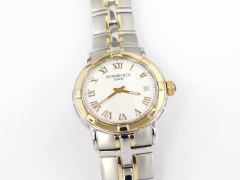 Raymond Weil Parsifal 9540 White Roman Numeral Dial & Solid Gold