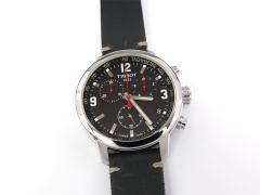 Tissot T-Sport PRC 200 Chronograph Black Dial with Red Accents T055417A