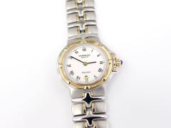 Raymond Weil Parsifal 9990 White Dial 26mm with 18k Solid Gold