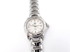 TAG Heuer Link WJ1313-0 White Mother of Pearl Dial Ladies 27mm