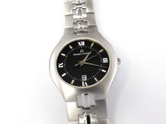 Maurice Lacroix Miros Coussin 69852 Black Dial 38mm Stainless Steel