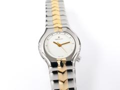 TAG Heuer Alter Ego WP1350 White Dial Ladies 29mm Steel & Gold