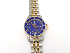 TAG Heuer 1500 WD1423-G-20 Blue Dial 27mm with 18k Gold Plating