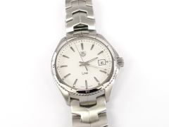 TAG Heuer Link WAT1111 Silver Dial Full Size 40mm Quartz Date