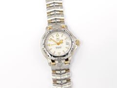 TAG Heuer 6000 Automatic WH2351-K1 White Ladies 29mm with 18k Gold